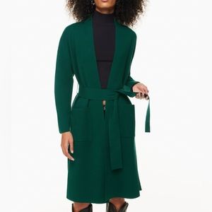 NEW WITH TAG Aritzia Wilfred Merino Wool Belted Cardigan